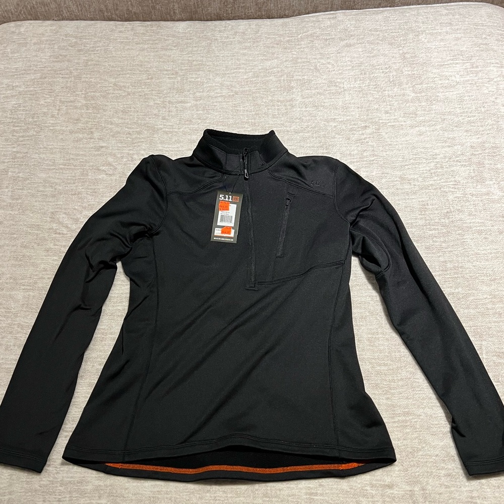 Womens 5.11 Tactical Black Zip Up